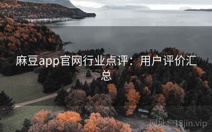麻豆app官网行业点评：用户评价汇总