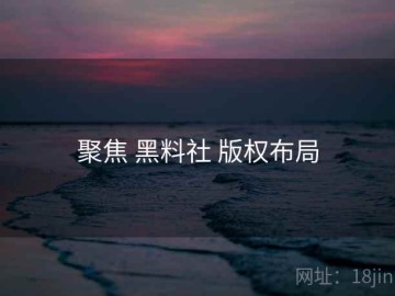 聚焦 黑料社 版权布局