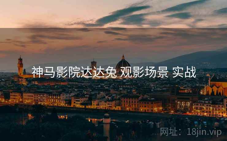 神马影院达达兔 观影场景 实战