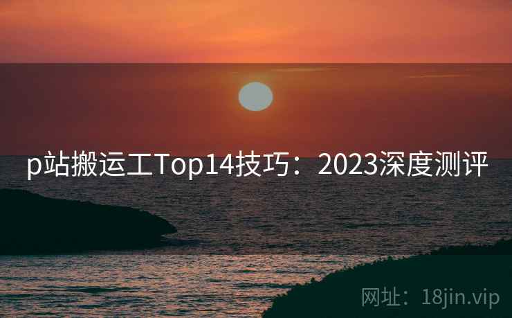 p站搬运工Top14技巧：2023深度测评