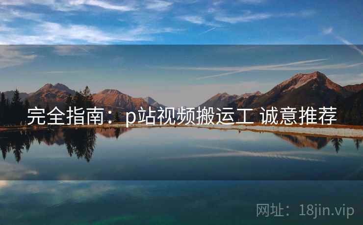 完全指南：p站视频搬运工 诚意推荐